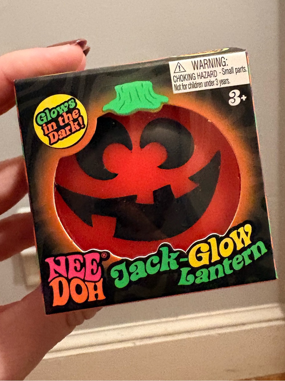 NeeDoh Jack-Glow Lantern - Orange